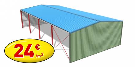 Nave revestimiento hastial